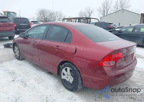 2008 Honda Civic Lx из США, поврежденный, VIN 1HGFA16558L117536